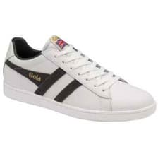 Image of GOLA Equipe Mens / Youth UK 6 EU 40 White / Shadow Leather Sneakers Trainers