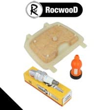 Image of Service Kit Fits Stihl Chainsaw MS171 MS181 MS211 Air & Fuel Filter Spark Plug