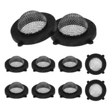 Image of 10 Pcs 25.4 mm / 1 Inch Garden Hose Washer, Black Rubber Washing Machine Washer