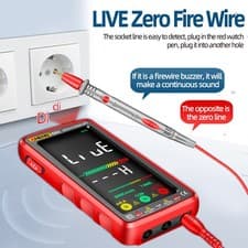 Image of 682 6000 Counts Large LCD Digital Multimeter -burn I6W6UK