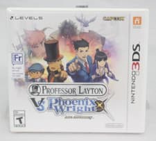 Image of Professor Layton Vs. Phoenix Wright Ace Attorney (Nintendo 3DS) New Sealed