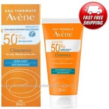 Image of Avene Sun Cleanance Sunscreen SPF50+ 50ml For Oily Skin Exp 01/2027