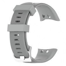Image of WATCH STRAP FOR GARMIN FORERUNNER 45 / 45S REPLACEMENT SILICONE SMARTWATCH GREY