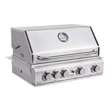 Image of Outback OUT371079 Signiture Pro 4 Burner Gas Built in BBQ - Stainless  OUT371079
