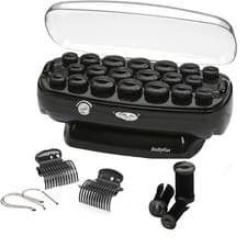 Image of BaByliss Thermo-Ceramic Heated Hair Rollers 20 Set With Pins– Long Lasting Curls