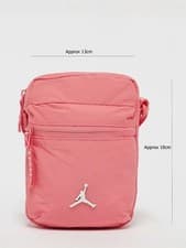 Image of NIKE AIR JORDAN AIRBORNE FESTIVAL CROSSBODY BAG PINK NEW LAST ONE UNISEX