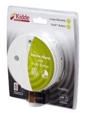 Image of Kidde Smoke Alarm with Hush Button i9060EU Brand New Sealed