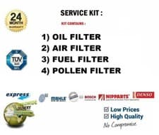Image of AIR FUEL CABIN OIL FILTERS KIT for CITROEN C2 1.6 VTS 2005->on