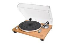 Image of Audio-Technica Turntable LPW30TK with Teak Finish and Built-in Phono Pre-Amp