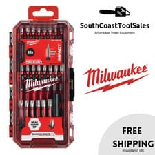 Image of Milwaukee 38 Piece Shockwave Impact Driver Screwdriving Bit Set 4932492009