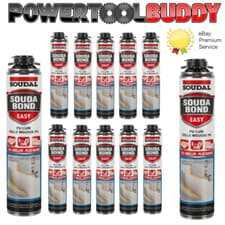 Image of Soudal Soudabond Easy Gun Grade 750ml PU  Expanding Foam Insulation Box Of 12