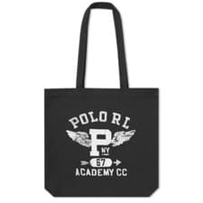 Image of Polo Ralph Lauren: Shopper Tote Bag{One Size}{Black}