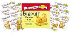 Image of Biscuit 12-Book Phonics Fun! : A Box of 12 Mini-Books Featuring Short and ...