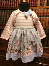 Image of Monsoon Baby Girls’ Party Dress - Ballerina Design - 3-6 Months - New