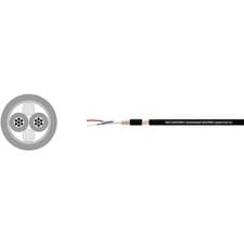 Image of Helukabel 400021 HELUSOUND Audio Cable 2x0.22mm² Black Shielded PVC