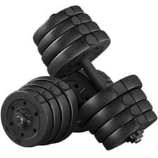 Image of 30KG Adjustable Dumbbell Set Gym Hand Weights for Home Gym Fitness Set of 2