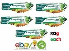 Image of Himalaya Herbal Complete Care Toothpaste 80g | Pack of 5 | Healthy Gums & Teeth