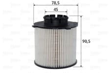 Image of VALEO 587932 Fuel filter for CHEVROLET,HOLDEN,OPEL,SAAB,VAUXHALL