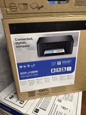 Image of Brother DCP-J1260W Compact 3-in-1 Inkjet Printer Black
