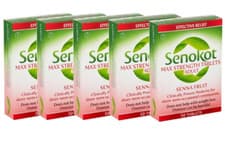 Image of Senokot Max Strength Tablets Adults - 10 Tablets  x 5 Pack Expiry April 2026