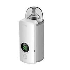 Image of 18W 6000mAh Baby Bottle Warmer With Digital Display 6 Levels Temperature Adjustm