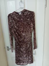 Image of Dkny Rushed Midi Dress