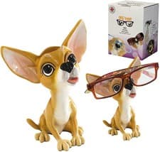 Image of Optipaws Chihuahua Sitting Glasses Holder Figurine New in Gift Box