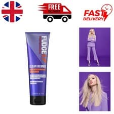 Image of Professional Clean Blonde Purple Toning Shampoo 250ml - Sulfate Free &