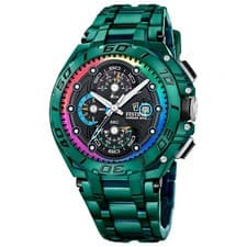 Image of Festina Chrono Bike 2026 Special Edition Green Chronograph Watch F20760-1