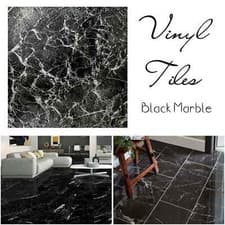 Image of Vinyl Self Adhesive Tiles Easy to install Perfect Kitchen Bathroom Floor Tiles