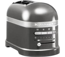 Image of KITCHENAID Artisan 2-Slice Toaster - 5KMT2204BMS - Medallion Silver NEW