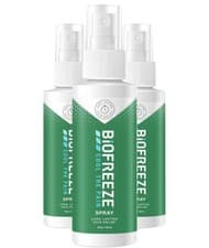 Image of Biofreeze Pain Relieving Spray 118ml - x3 (THREE PACK)