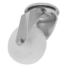 Image of Sealey Heavy-Duty Nylon Castor Wheel Bolt Hole �80mm - Trade SCW480SBEM