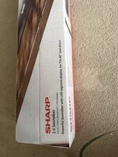 Image of Sharp HT-SB147 2.0 Soundbar Wireless BluetoothSoundbar with Aux 150W Black