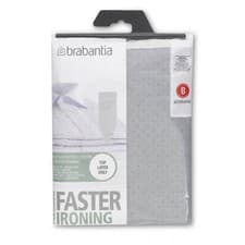 Image of Brabantia Silver Grey Cotton Ironing Board Table Cover 30cm x 110cm, 216800
