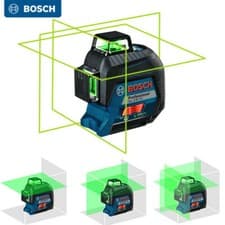 Image of Bosch Laser Level GLL3-60XG 360 Degree High Precision Green Light 12 Line Level