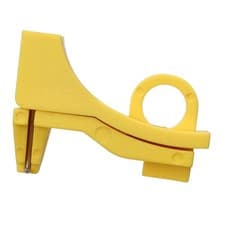 Image of 2x Miniature Circuit Breaker Lockout High Mechanical Strength Nylon Pin Out C CT