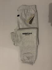 Image of Essentials Light Oat Joggers Size S