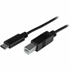 Image of Startech Usb C To Usb B Printer Cable 3 Ft / 1M Usb C Printer Cable Usb C To Usb
