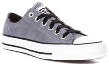 Image of Converse Chuck Taylor All Star Lace Up Mens Trainers In Grey UK 8 - 12