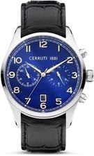 Image of Cerruti 1881 Mens Watch Blue Dial Black Strap CIWGF0007201