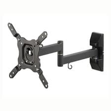Image of VIVANCO FULL MOTION TILT & SWING FLAT SCREEN TV WALL BRACKET - UP TO 43"