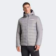 Image of Men's Adidas Terrex Climawarm Light Down Hooded Jacket Size M. bnwt rrp £120