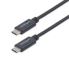Image of StarTech.com 1m / 3.3ft USB C to USB C Cable - USB 2.0 Type C Cable - M/M - USB-