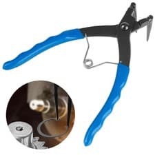 Image of Long Retaining Circlip Pliers 90 Degrees Bending Pliers for Motorbike