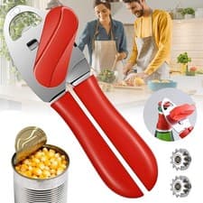 Image of 4IN1 Can Opener Manual Tin Opener for Seniors with Arthritis Handheld Can Opener