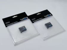 Image of 2x Genuine GoPro Hero4 Black/Silver Rechargeable Battery 100% Official New