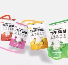 Image of ROCKJAW® Tuff Gum | Tough Chewing Gum | Vitamins B3, B5, B6 & B12 | Stim-Free