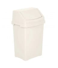 Image of Plastic Swing Bin 50L 50 Litre Home / Office / Kitchen Rubbish Waste Dustbin