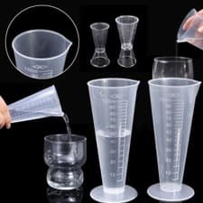 Image of 25/50/100/250/500ml Liquid Measuring Cup Transparent Measuring Jugs